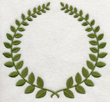 Monogram Wreath - Laurel
