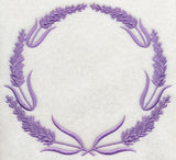 Monogram Wreath - Lavender