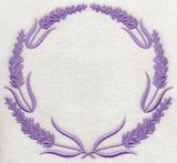 Monogram Wreath - Lavender