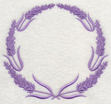 Monogram Wreath - Lavender