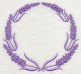 Monogram Wreath - Lavender