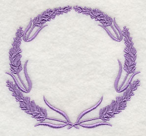 Monogram Wreath - Lavender