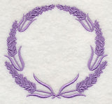 Monogram Wreath - Lavender