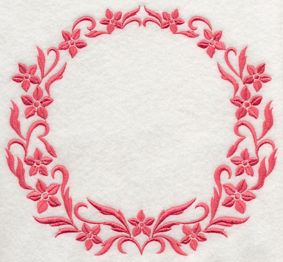 Monogram Wreath - Floral Beauty – Embroidery Library