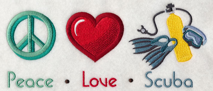Peace Love Scuba