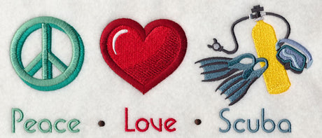 Peace Love Scuba