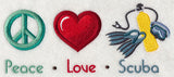Peace Love Scuba