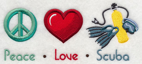 Peace Love Scuba