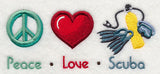 Peace Love Scuba
