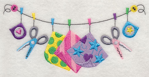 Scrapbooking Clothesline