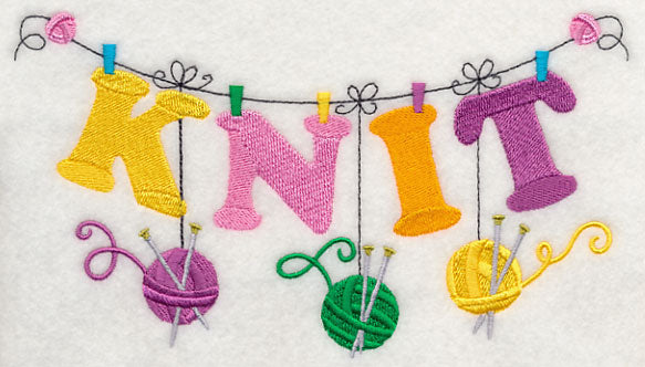 Knitting Clothesline