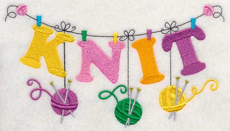 Knitting Clothesline