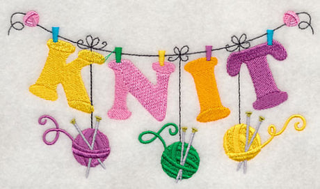 Knitting Clothesline