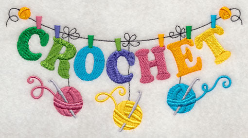 Crochet Clothesline