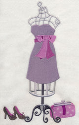 Couture Dress Form - Pink Bow Dress