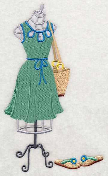 Couture Dress Form - Peekaboo Collar Dress