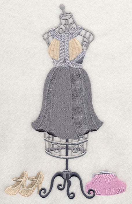 Couture Dress Form - Scoopneck Dress