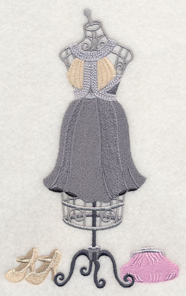 Couture Dress Form - Scoopneck Dress