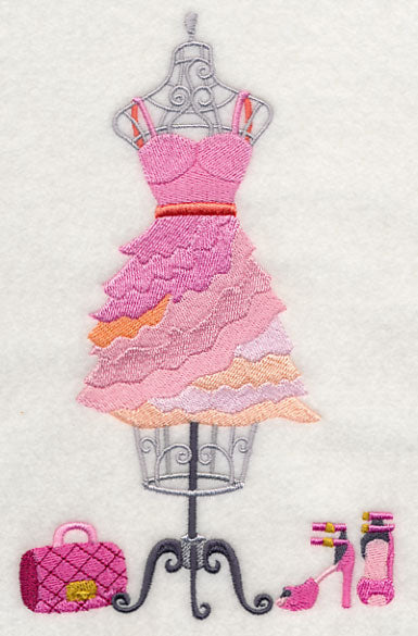 Couture Dress Form - Layered Dress