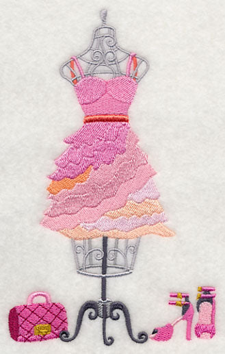 Couture Dress Form - Layered Dress