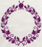 Monogram Wreath - Knit