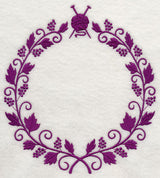 Monogram Wreath - Knit