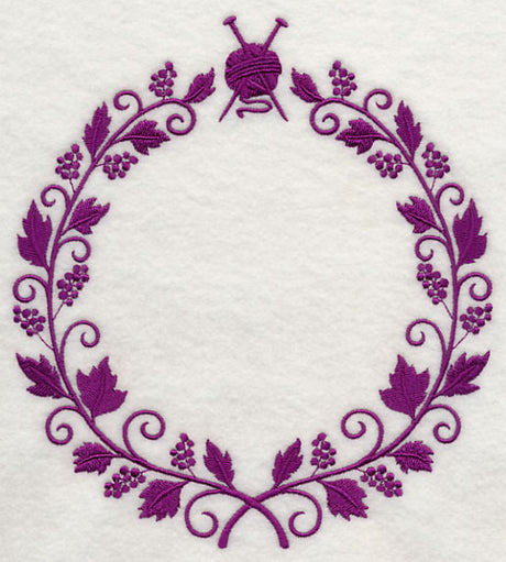 Monogram Wreath - Knit