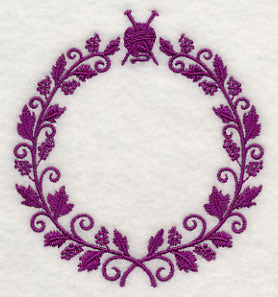 Monogram Wreath - Knit