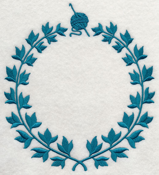 Monogram Wreath - Crochet
