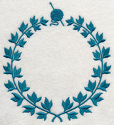 Monogram Wreath - Crochet