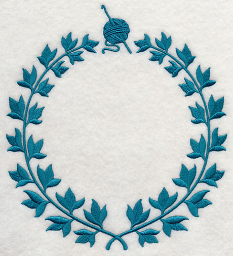Monogram Wreath - Crochet