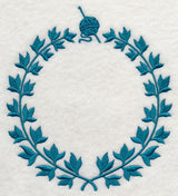 Monogram Wreath - Crochet