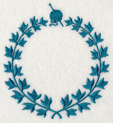 Monogram Wreath - Crochet