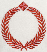 Monogram Wreath - Quilt