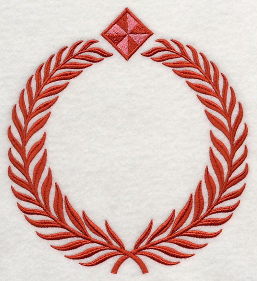 Monogram Wreath - Quilt