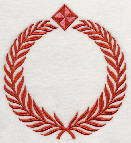 Monogram Wreath - Quilt