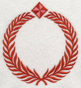 Monogram Wreath - Quilt