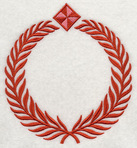 Monogram Wreath - Quilt