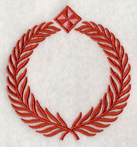 Monogram Wreath - Quilt