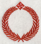 Monogram Wreath - Quilt