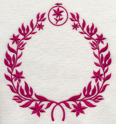 Monogram Wreath - Embroidery