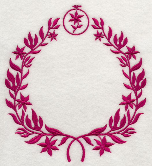 Monogram Wreath - Embroidery