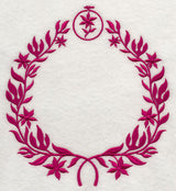 Monogram Wreath - Embroidery