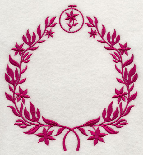 Monogram Wreath - Embroidery