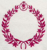 Monogram Wreath - Embroidery