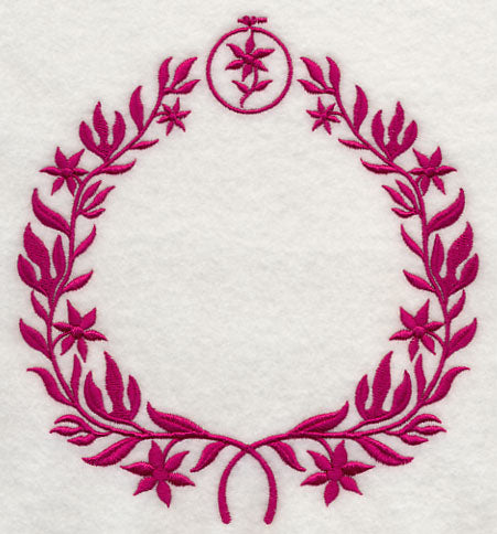 Monogram Wreath - Embroidery
