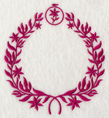 Monogram Wreath - Embroidery