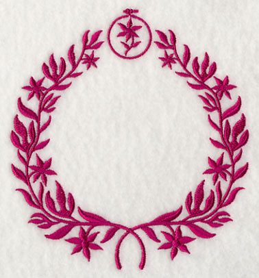 Monogram Wreath - Embroidery