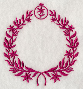 Monogram Wreath - Embroidery