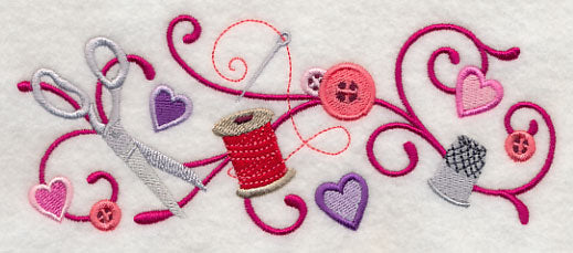 Love of Sewing Border